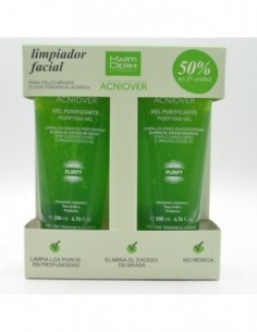 MARTIDERM ACNIOVER GEL PURIFICANTE 2X200ML
