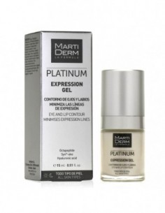 MARTIDERM PLATINUM EXPRESION GEL CONTORNO DE OJOS Y...