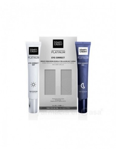 MARTIDERM PLATINUM EYE CORRECT 2X10ML