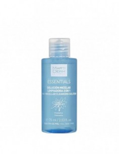 MARTIDERM ESSENTIALS SOLUCIÓN MICELAR LIMPIADORA 3 EN 1 75ML