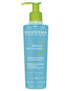 BIODERMA SEBIUM GEL MOUSSANT 200ML