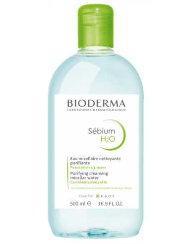 BIODERMA SEBIUM H2O SOLUCIÓN 500ML
