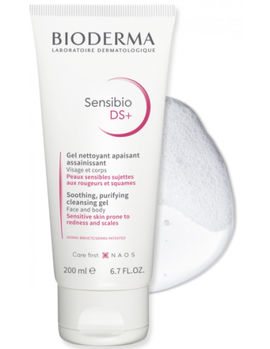 BIODERMA SENSIBIO DS+ GEL LIMP 200ML