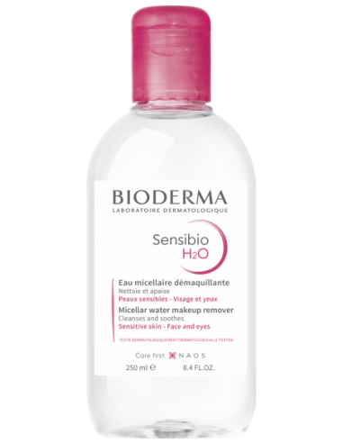 BIODERMA SENSIBIO H2O SOLUCIÓN LIMPIADORA 250ML