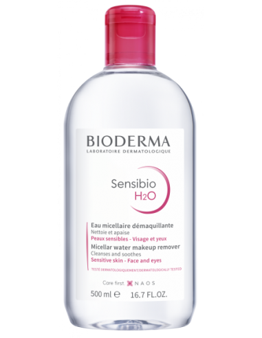 BIODERMA SENSIBIO H2O SOLUCIÓN LIMPIADORA 500ML
