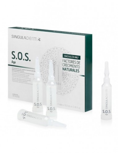 SINGULADERM S.O.S. AGE 4 VIALES 10,5ML
