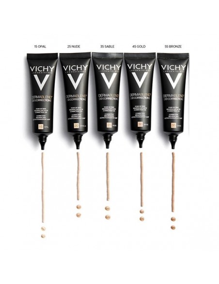 VICHY DERMABLEND CORRECCIÓN 3D 15OPAL SPF25 30ML