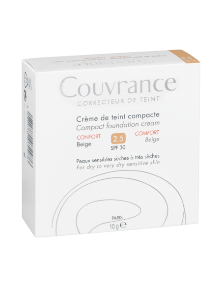 AVENE COUVRANCE CREMA COMPACTA CONFORT BEIGE 2.5 10GR
