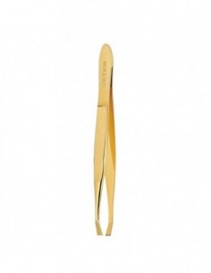 BETER PINZA DE DEPILAR PUNTA DE CANGREJO DORADA
