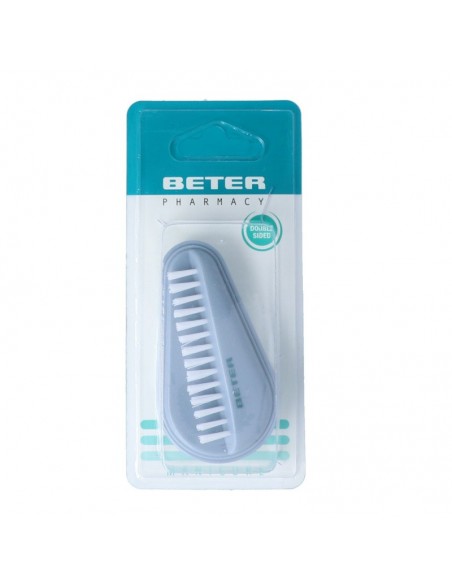 BETER CEPILLO UÑAS DOBLE PÚAS DE NYLON
