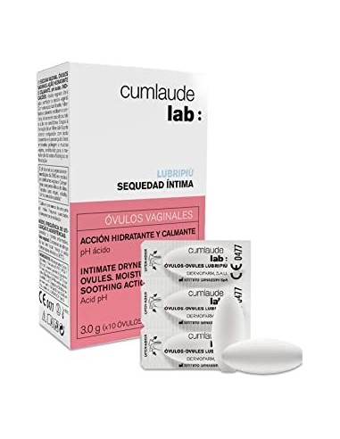 CUMLAUDE LUBRIPIU ÓVULOS 3 GR X 10 UNIDADES