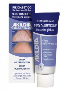 AKILDIA CREMA PIE DIABÉTICO 75ML
