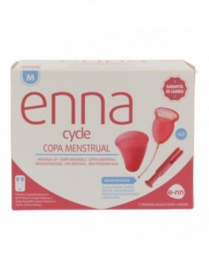 ENNA CYCLE COPA MENSTRUAL T-M 2U + APLICADOR