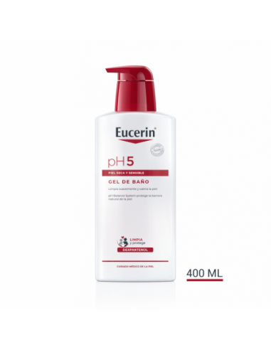 EUCERIN PH5 GEL DE BAÑO 400ML