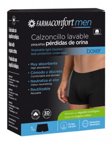 FARMACONFORT BOXER INCONTINENCIA LAVABLE T/L