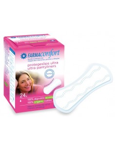 FARMACONF SALVA SLIP ALGODÓN 24 UNIDADES
