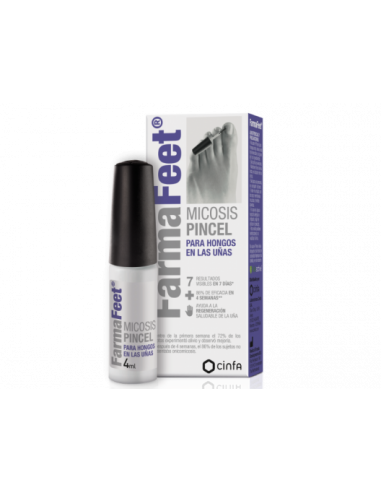 FARMAFEET PINCEL PARA HONGOS EN LAS UÑAS 4ML