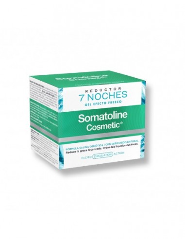SOMATOLINE REDUCTOR 7 NOCHES GEL EFECTO FRÍO 250ML