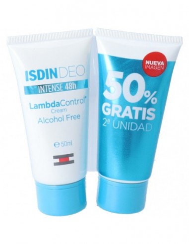 ISDIN DEO LAMBDACONTROL CREMA DUPLO 2X50ML