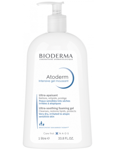 BIODERMA ATODERM INTENSIVE GEL MOUSSANT 1L