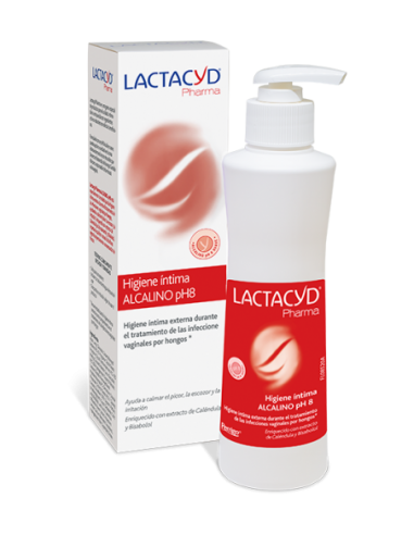LACTACYD ÍNTIMO ALCALINO PH8 GEL 250ML