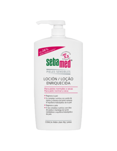 SEBA MED LOCIÓN ENRIQUECIDA 1000ML
