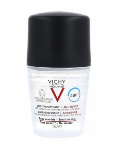 VICHY HOMME DESODORANTE 48H ANTI-TRANSPIRANTE Y...
