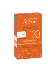 AVENE SOLAR SPF30+ MAT PERFECT AQUA FLUIDO COLOR 50ML 2