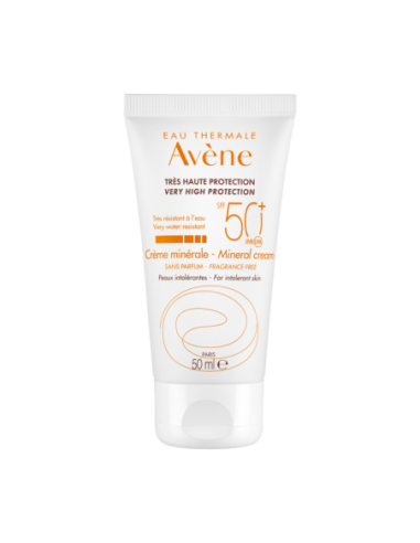 AVENE SOLAR SPF50+ CREMA MINERAL 50ML