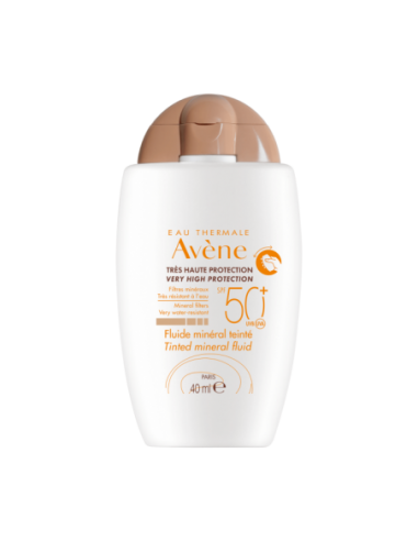AVENE SOLAR FLUIDO MINERAL COLOR SPF50+ 40ML