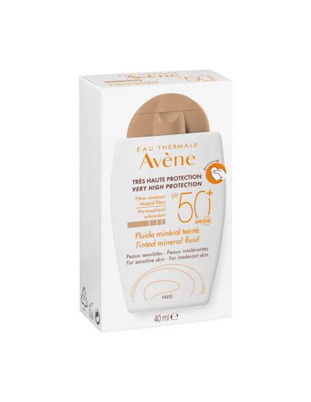 AVENE SOLAR FLUIDO MINERAL COLOR SPF50+ 40ML