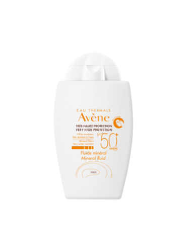 AVENE SOLAR FLUIDO MINERAL SPF50+ 40ML