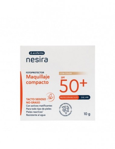 ACOFARMA NESIRA SOLAR SPF50+ COMPACTO 10GR
