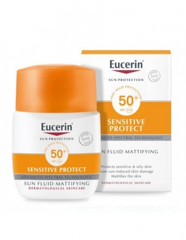 EUCERIN SOLAR SPF50+ FLUIDO MATIFICANTE...