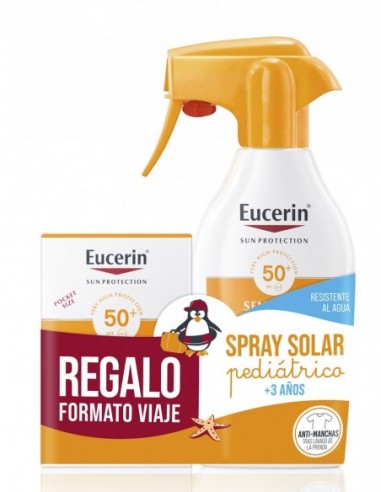 EUCERIN SOLAR KIDS PACK TRIGGER SPF50+ 300ML