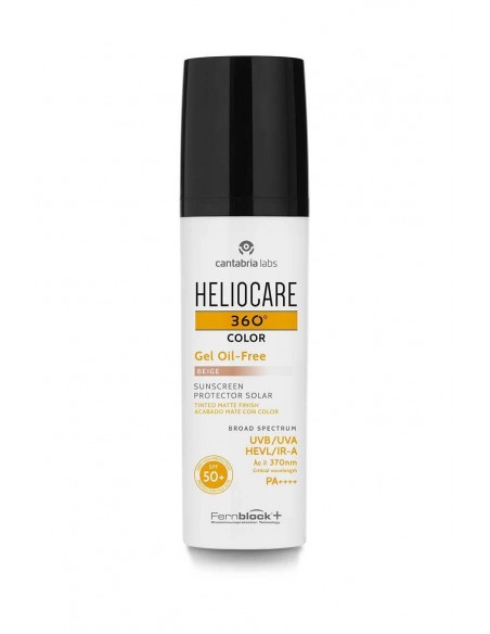 HELIOCARE 360 SPF50+ GEL OIL FREE BEIGE 50ML