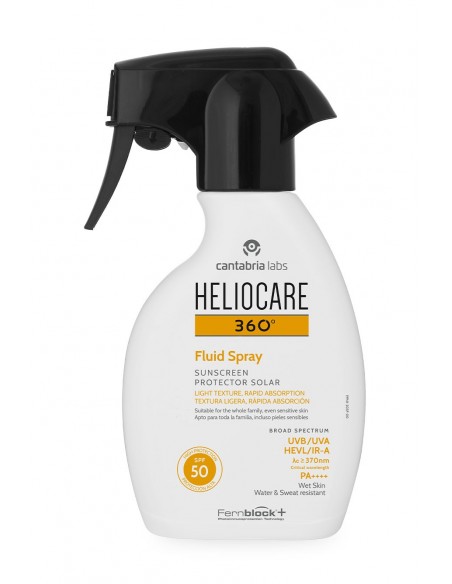 HELIOCARE 360 SPF50+ FLUIDO SPRAY 250ML