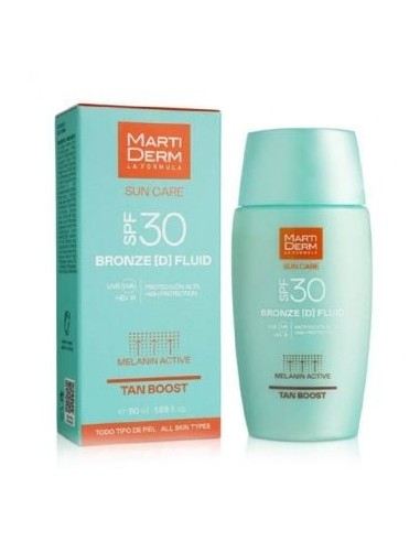 MARTIDERM SOLAR SPF30+ BRONZE D FLUID 50ML