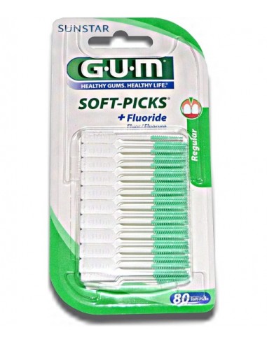 GUM SOFT PICKS LIMP LARGO FLUOR