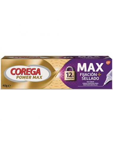 COREGA MAX FIJACION+CONFORT S/SABOR 40GR