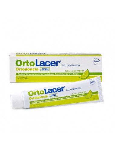 ORTOLACER GEL DENT LIMA FRESC 75ML LACER