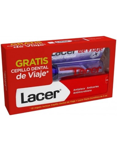 CEPILLO DENT VIAJE LACER + PASTA