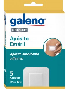 APOSITO ESTERIL GALENO 10X10CM 5UND