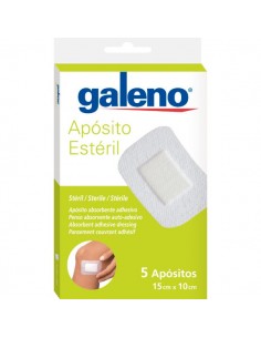 APOSITO ESTERIL GALENO 15X10CM 5UND