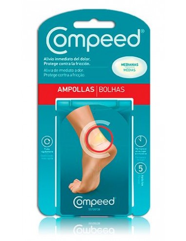 COMPEED AMPOLLAS MED 5UN