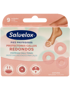 SALVELOX DISCOS CALLOS REDONDO 9UND