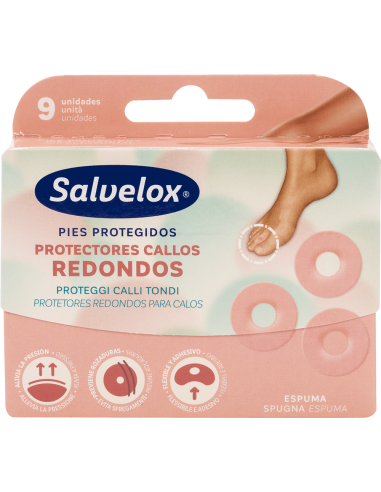 SALVELOX DISCOS CALLOS REDONDO 9UND