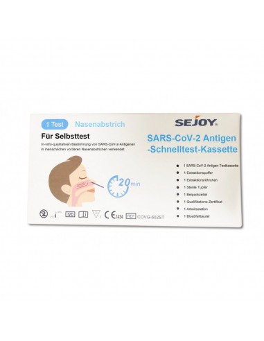 TEST ANTIG NASAL SARS-COV-2 1U SEJOY