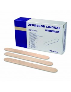 DEPRESOR MADERA 100 U ECA