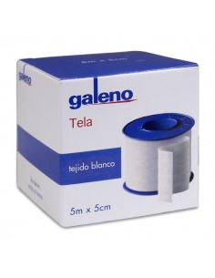ESPARADRAP GALENO TEL BLANCO 5MX5CM